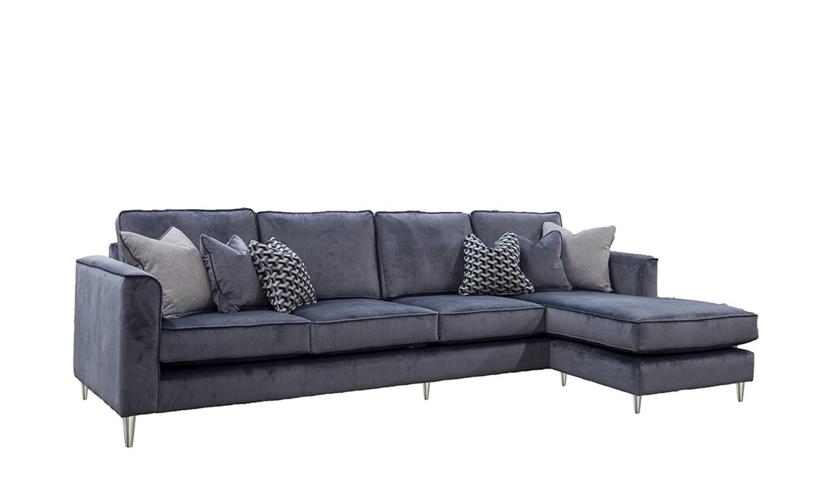 Nolan 4 Seater Chaise End Sofa Fabric now Discontinued 