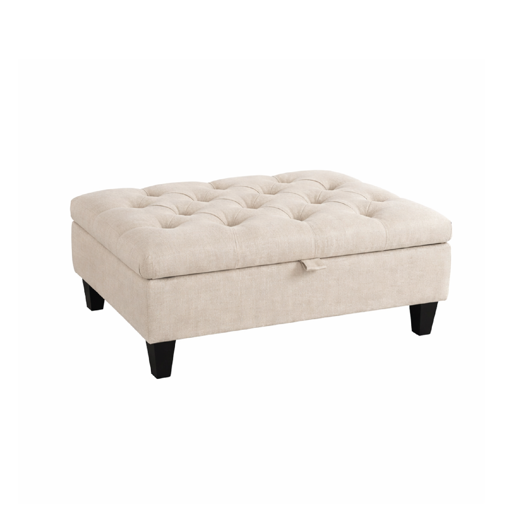 Ottogrand Deep Button Storage Footstool
