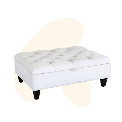 Ottoman Storage Deep Button Footstool