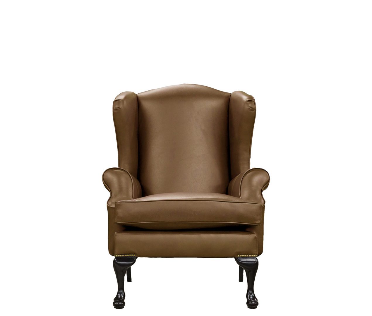 Queen Anne Chair in Chelsea Intense Chestnut - 406314