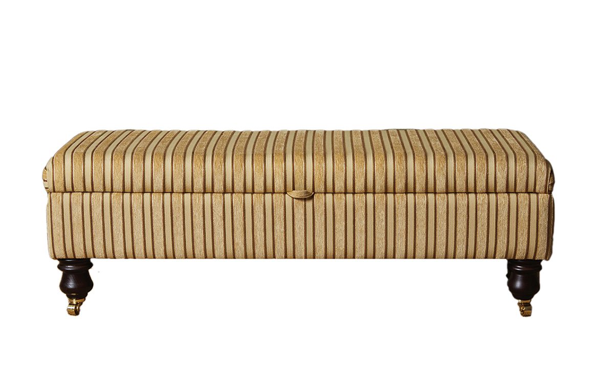 Ottolong Storage Footstool  Semi Ramis