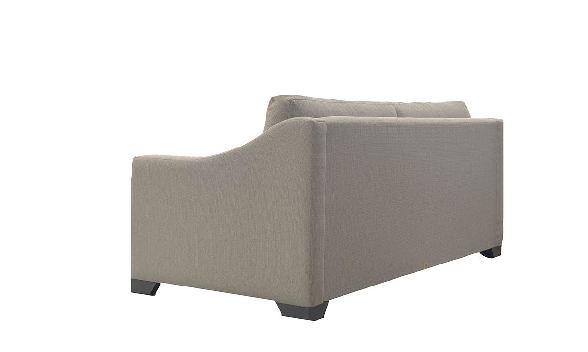 Hudson 3 Seater Sofa Aosta Linen