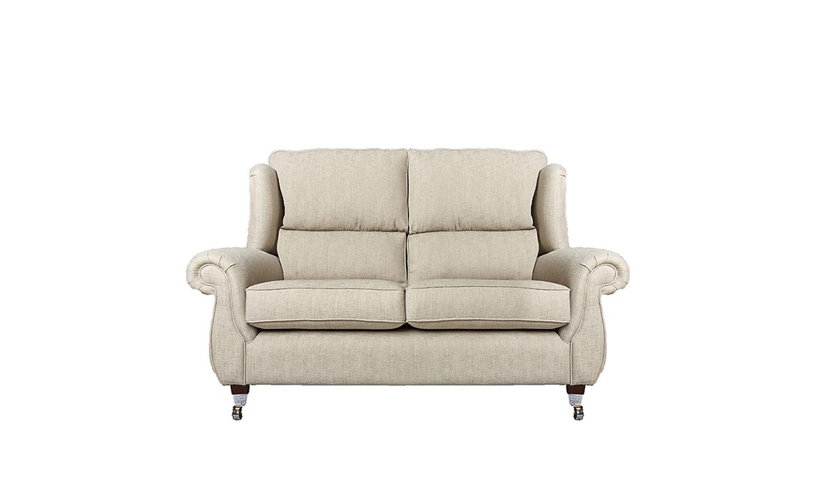 Greville 2 Seater Sofa in Volkan Plain Cinder