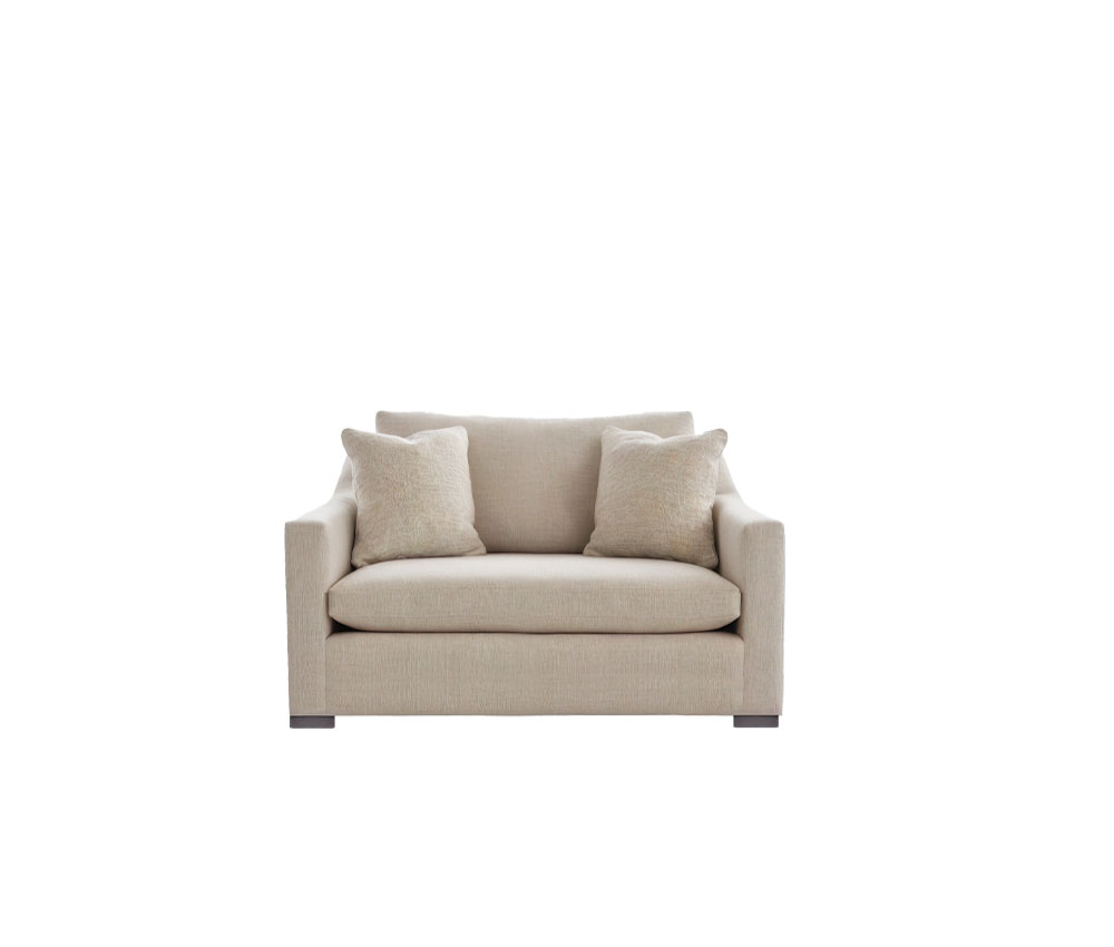 Hudson Love Seat in Antwerp Cream Hudson Love Seat in Antwerp Cream