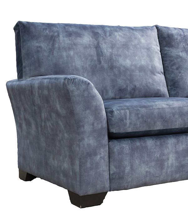 Malton 3 Seater Sofa Side in Lovely Atlantic, Gold Collection Fabric