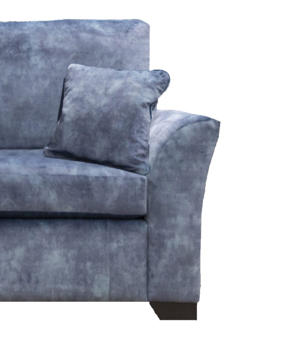 Malton 3 Seater Sofa in Lovely Atlantic, Gold Collection Fabric