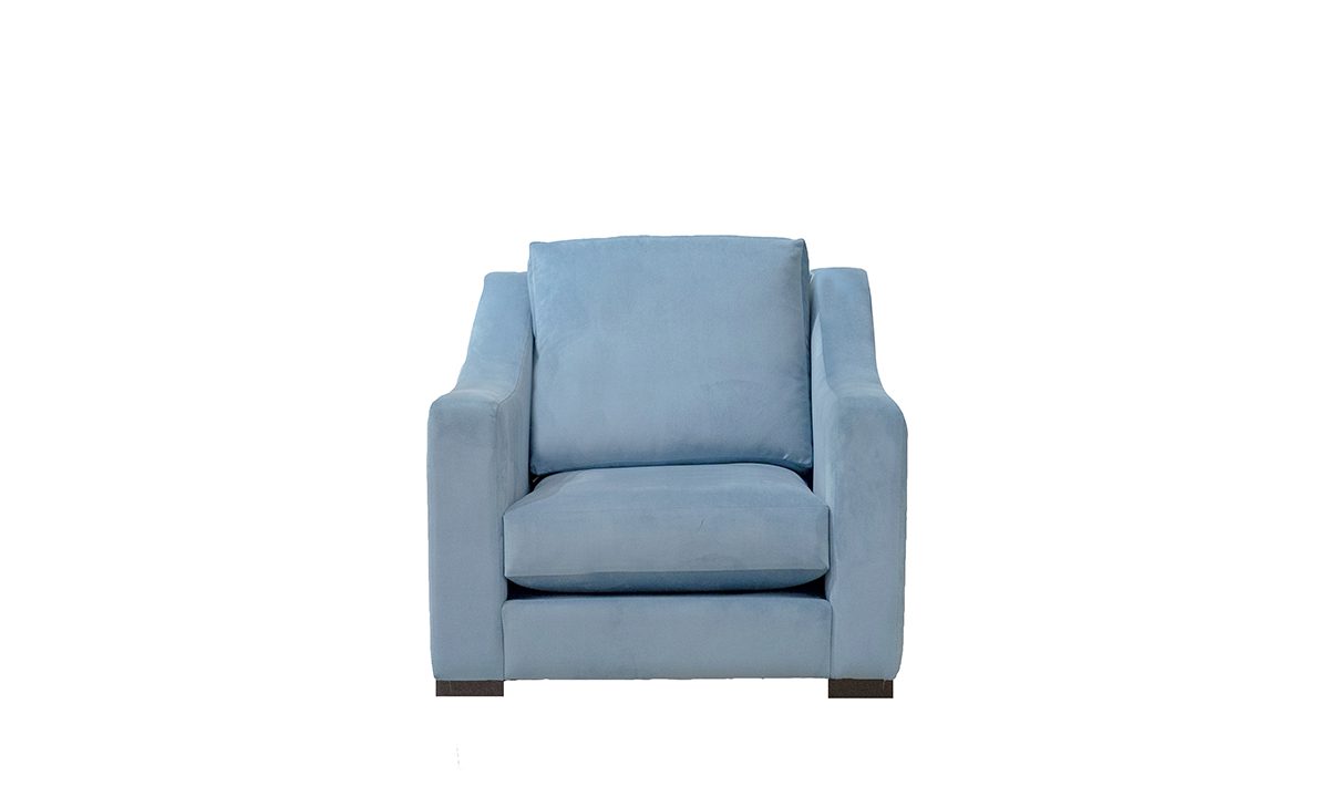 Hudson Chair in Plush Airforce