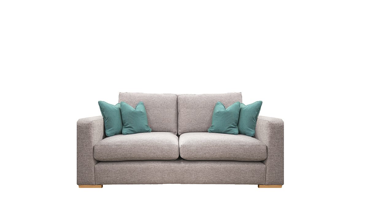 Collins 2 Seater Sofa in Milwaukee Grey