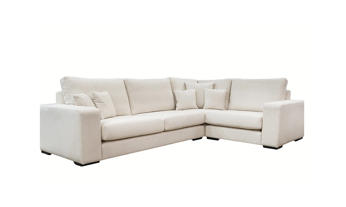 Antonio Corner Sofa Jbrown Costal 030 Cotton