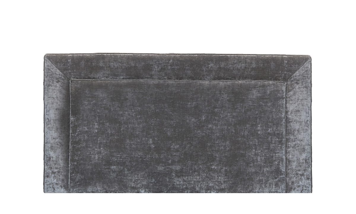 Monaco Headboard Boulder Silver