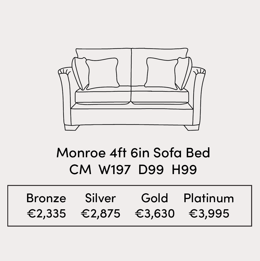 Monroe 4ft 6in Sofa Bed