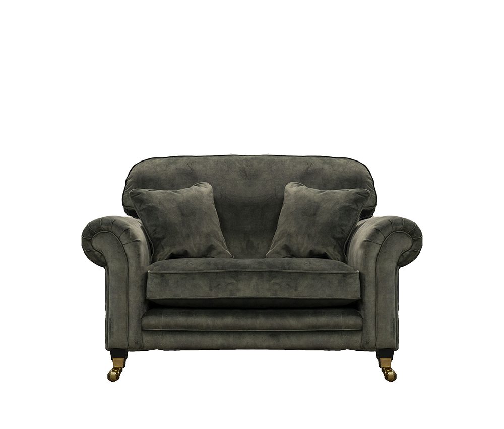 Louis Love Seat, Poppy