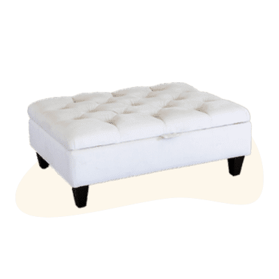 Ottoman Storage Deep Button Footstool