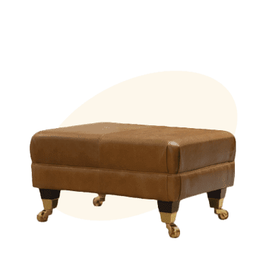 Leather Footstools