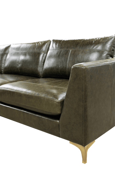 3 Seater Leather Lounger