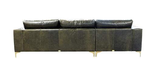 3 Seater Leather Lounger