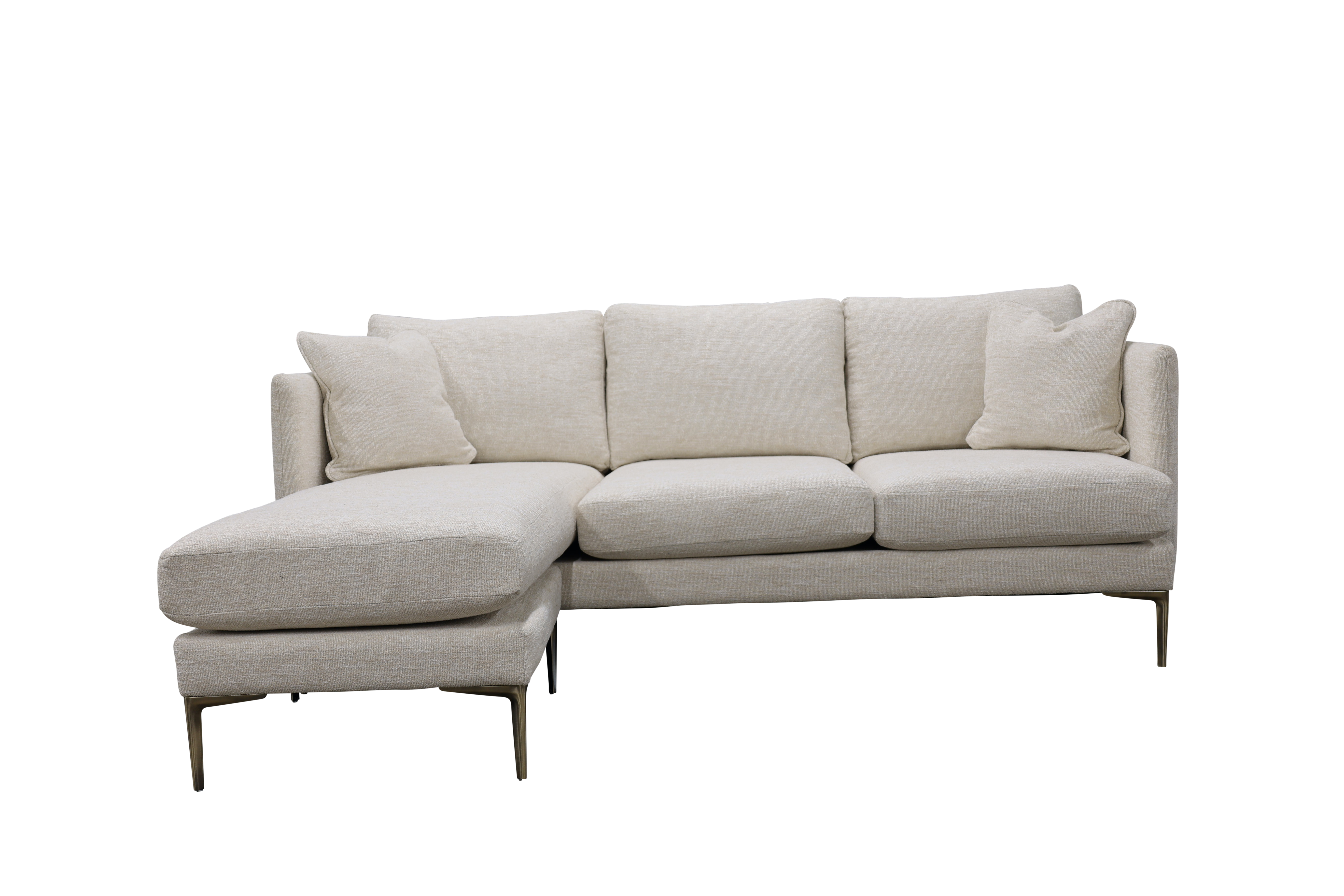 Marco Chaise End Sofa in Sadie Fog