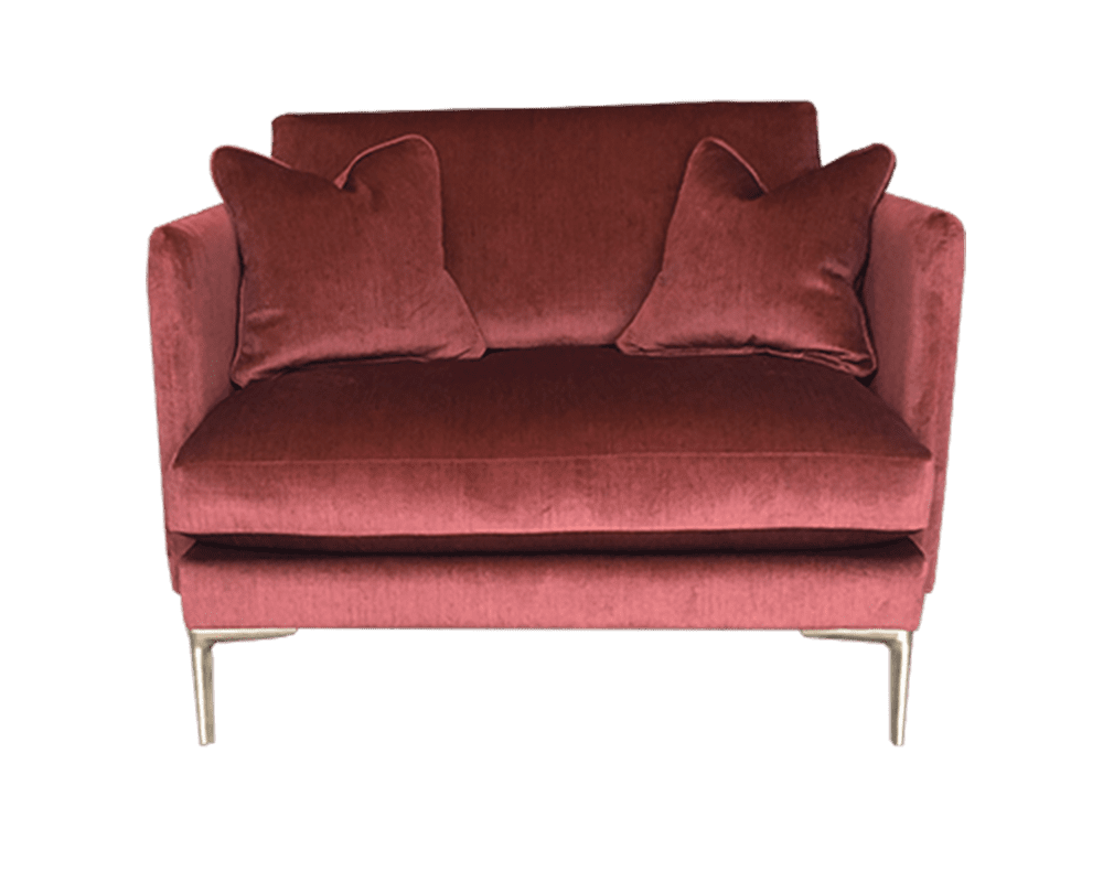 Marco Loveseat in Andes Umber