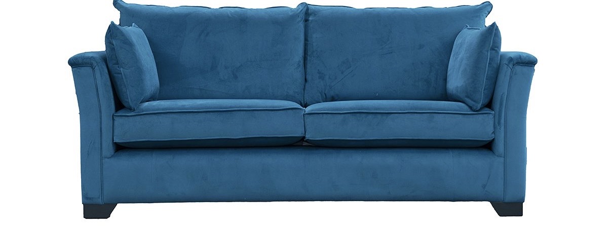 Monroe 3 Seater Sofa in Plush Mallard