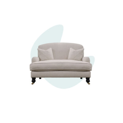 Willow Love Seat Antwerp Cream