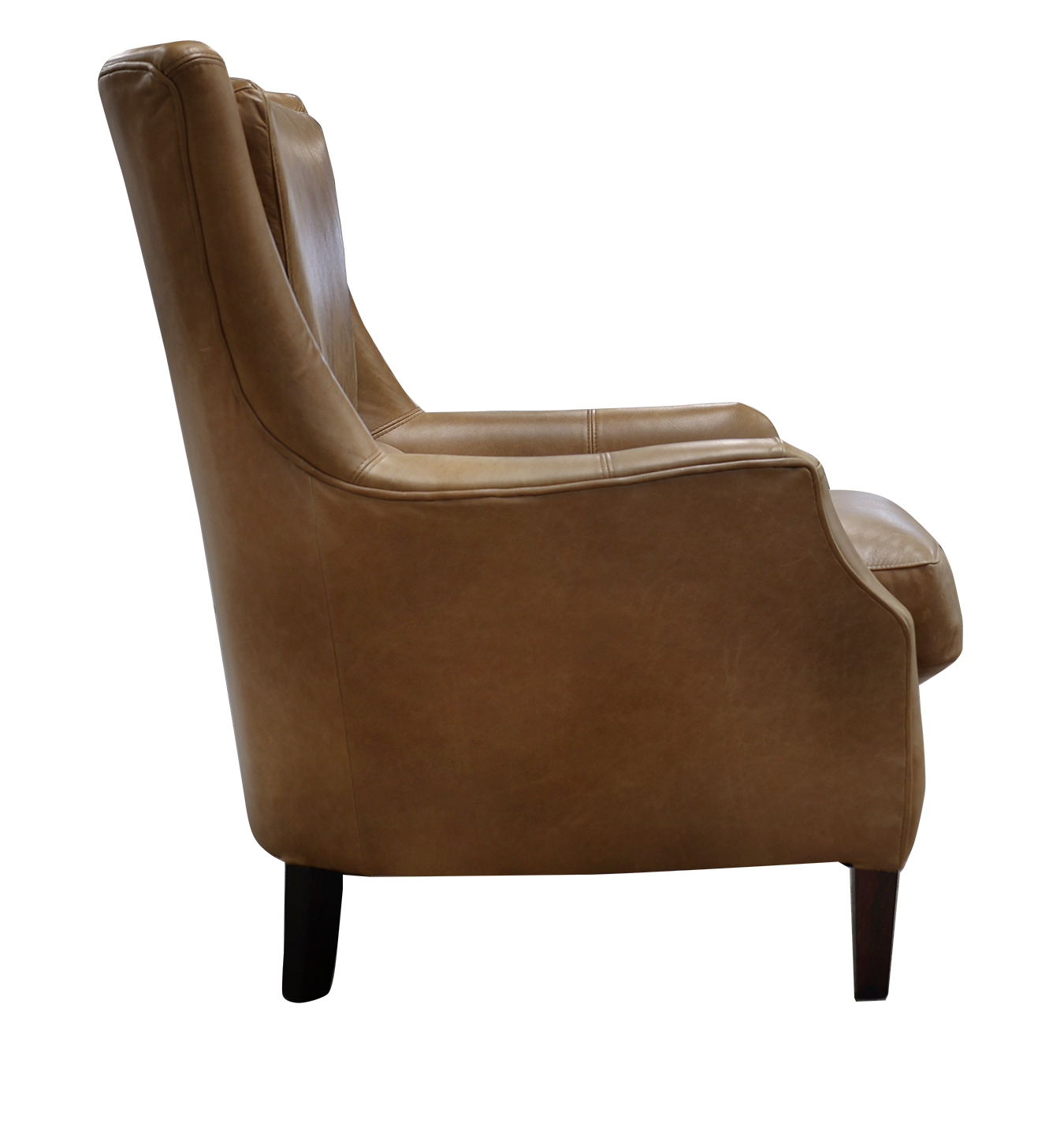 Leather Harvard Chair in Mustang Light Tan