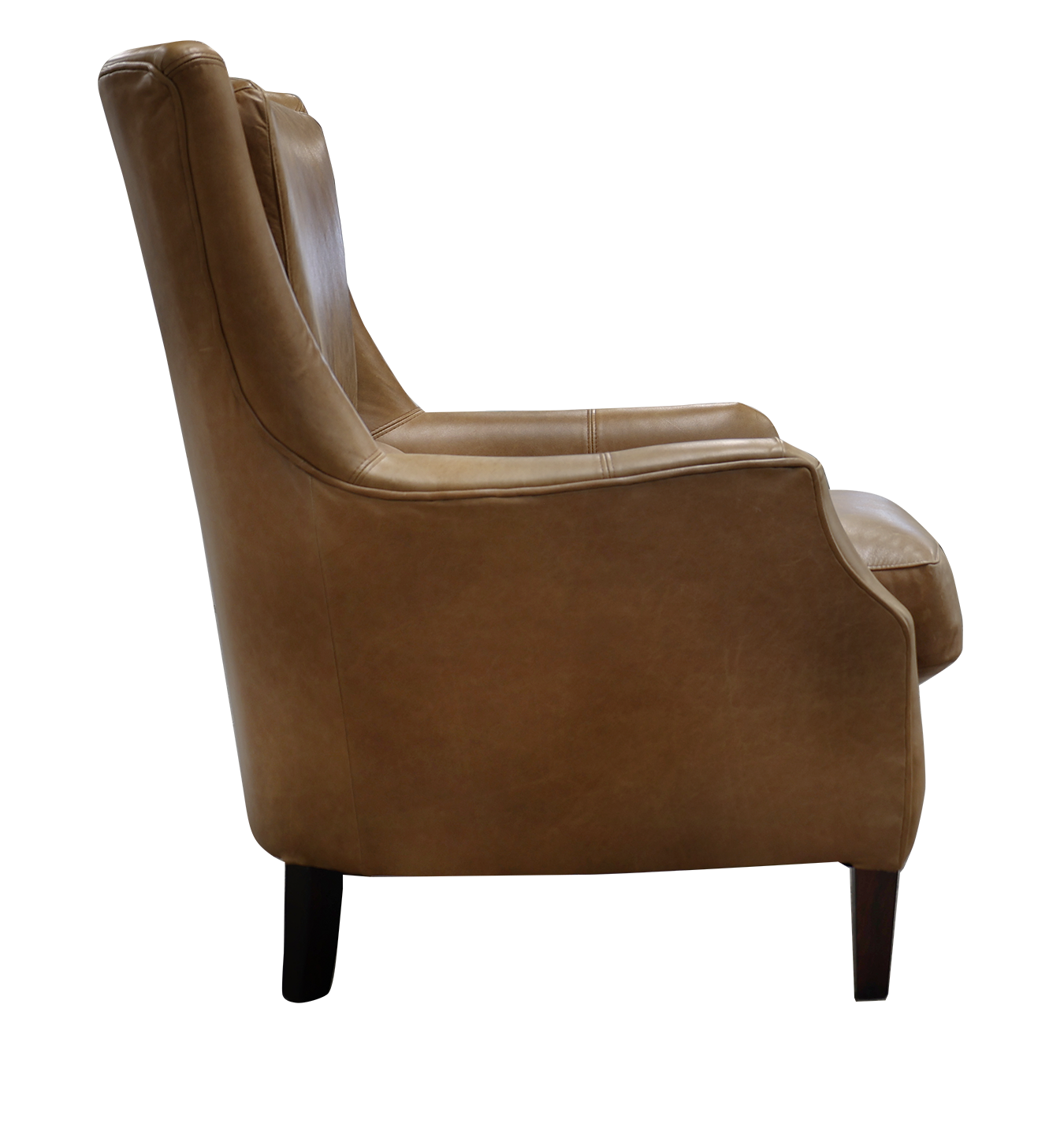 Leather Harvard Chair in Mustang Light Tan