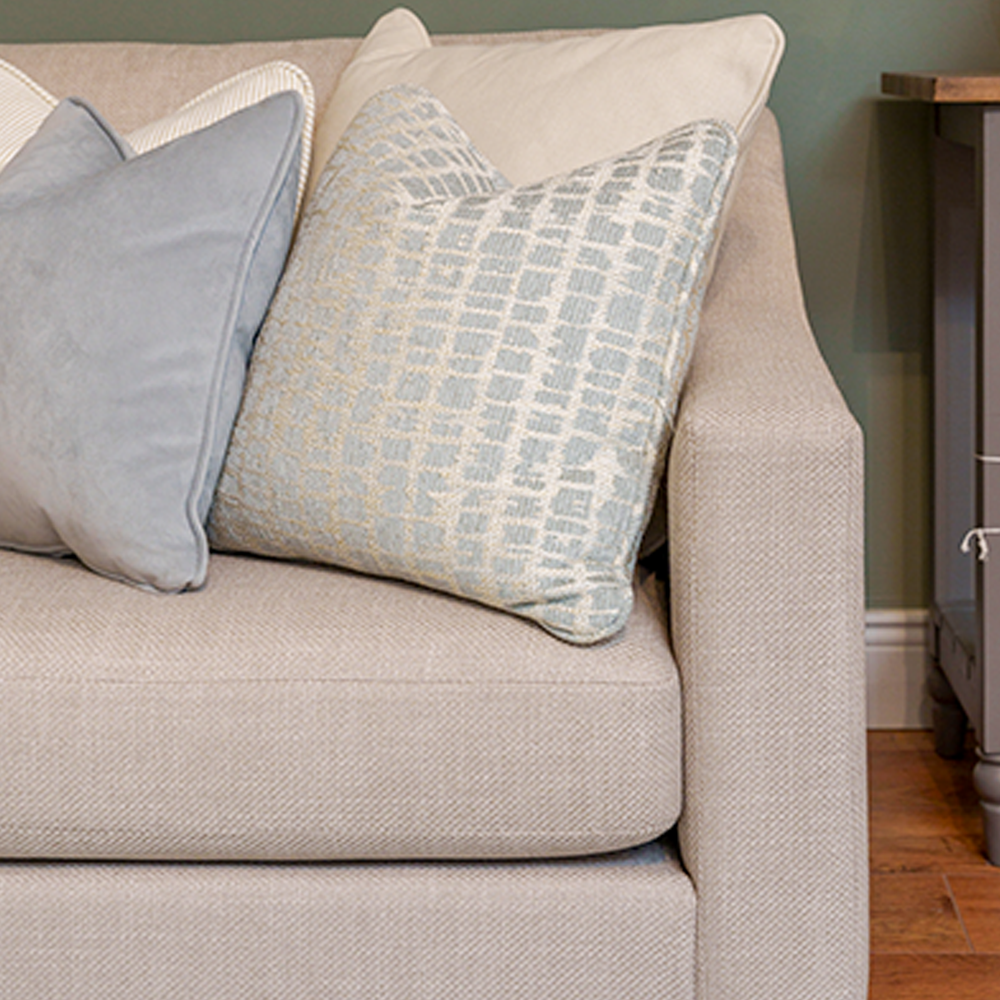 Heidi Corner Sofa in Edgar Beige Linen Fabric