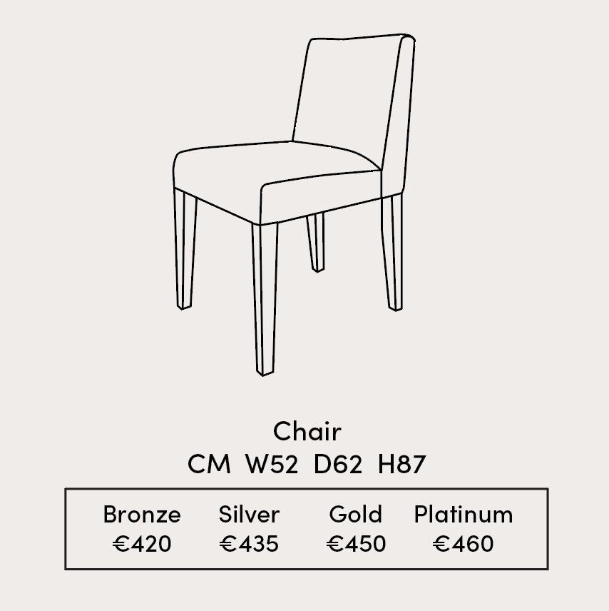 Lainey Dining Chair Specification