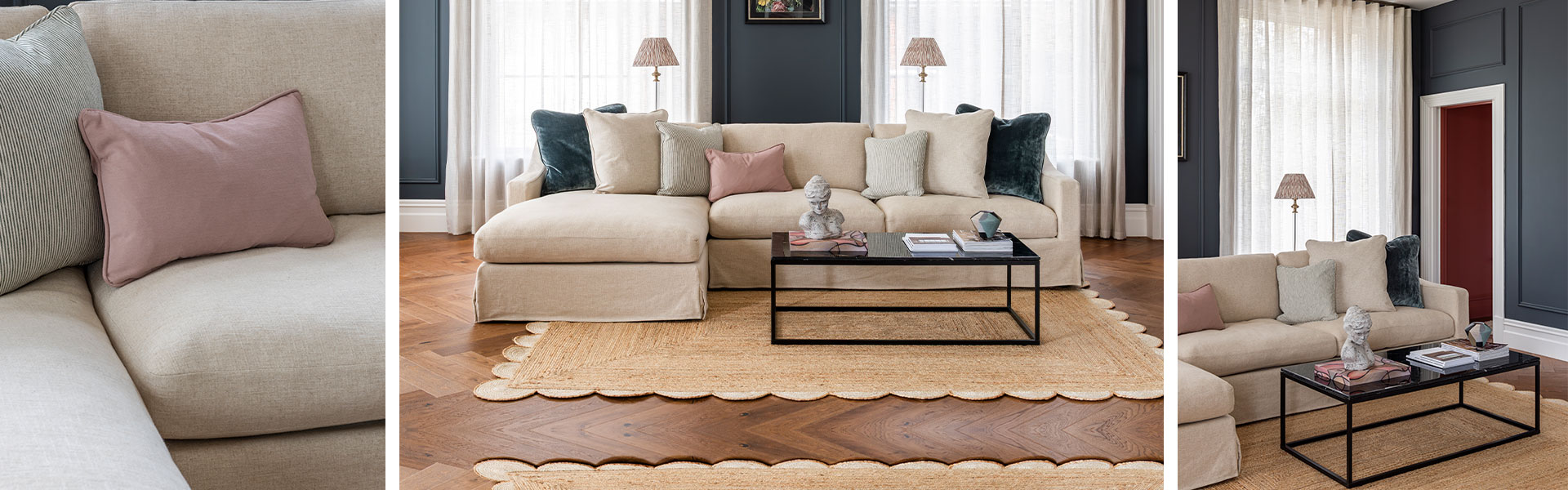 Hannah Lounger in Antwerp Cream