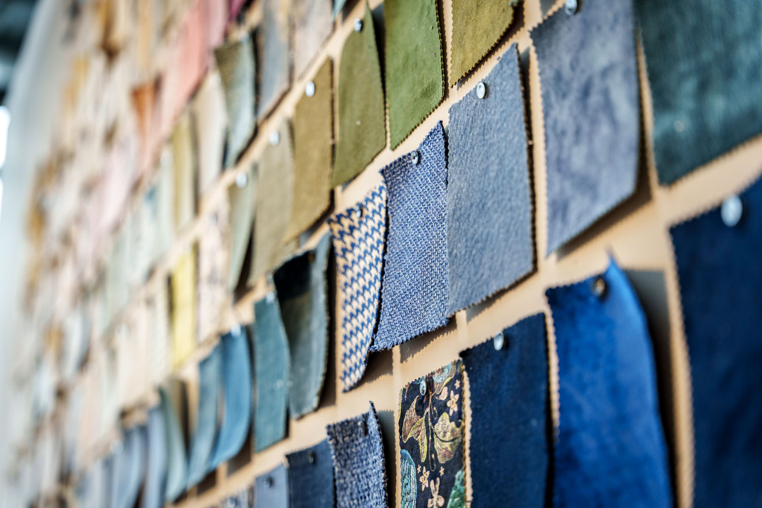 Finline fabric samples