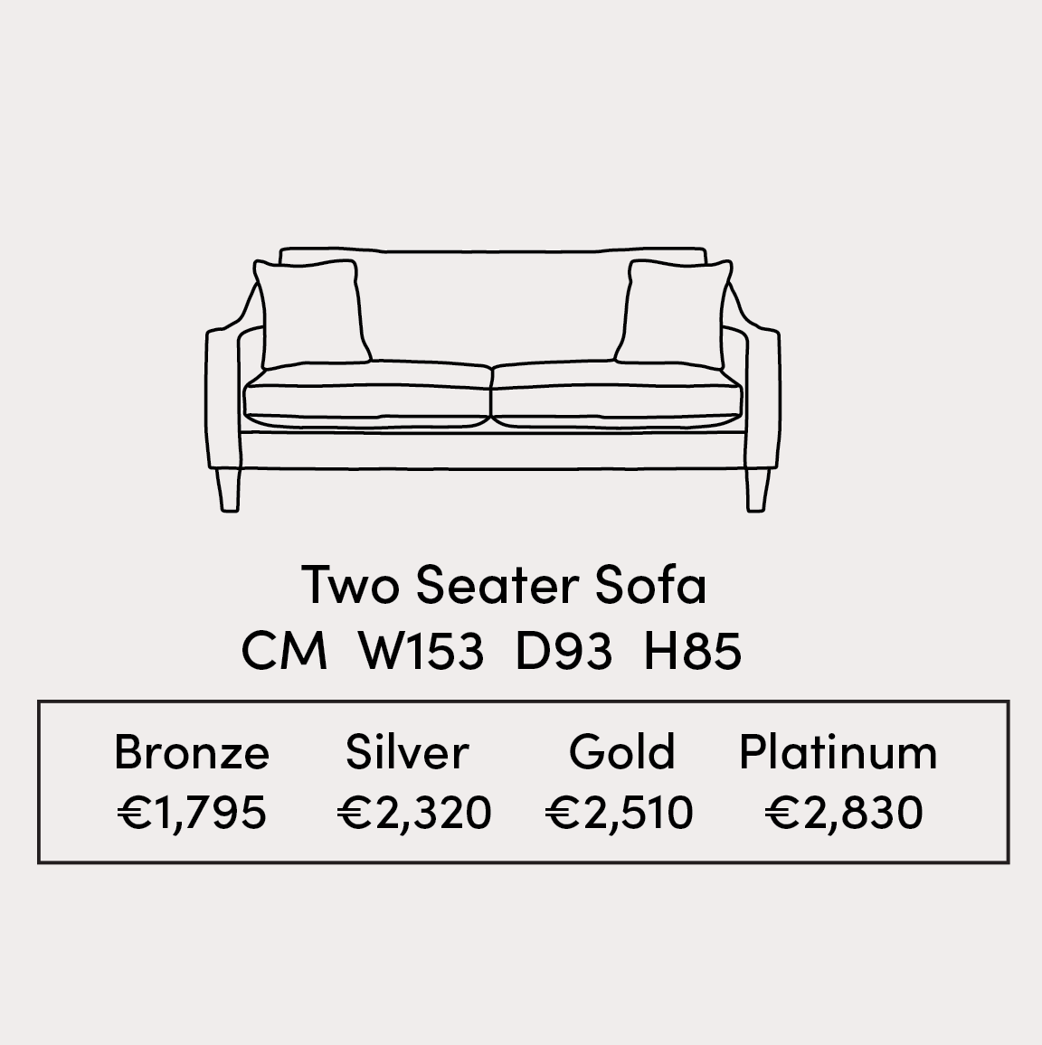 Harrison 2 Seater Sofa