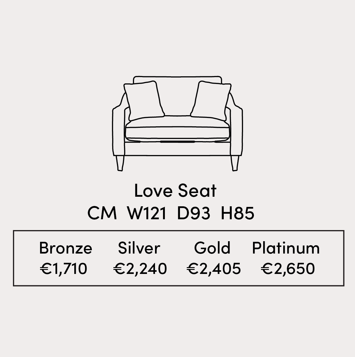 Harrison Love Seat
