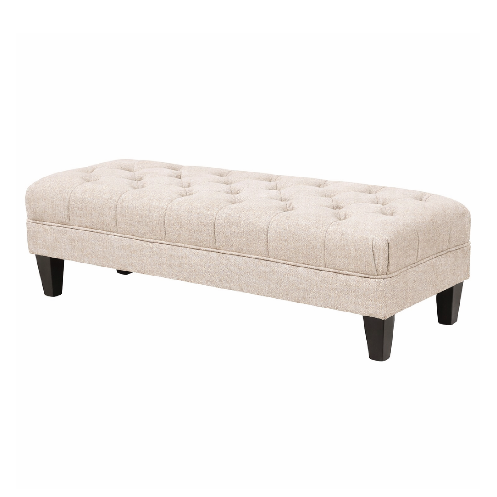 Ottolong Deep Button Footstool