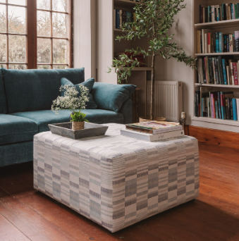 Saturn Island Footstool