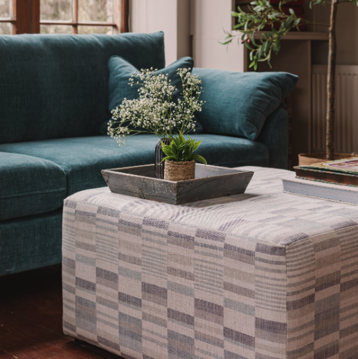Saturn Island Footstool