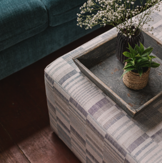 Saturn Island Footstool