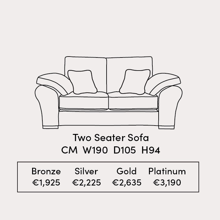 Atlas 2 Seater Sofa