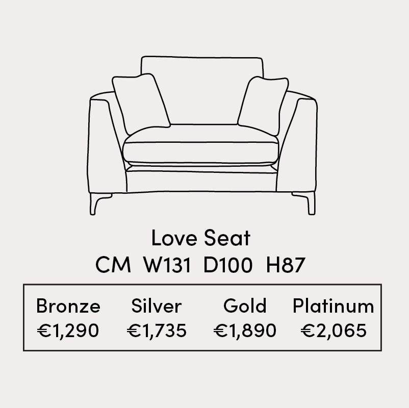 Baltimore love Seat