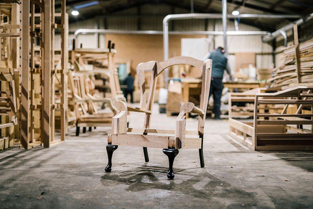 Finline frame making, responsible materials