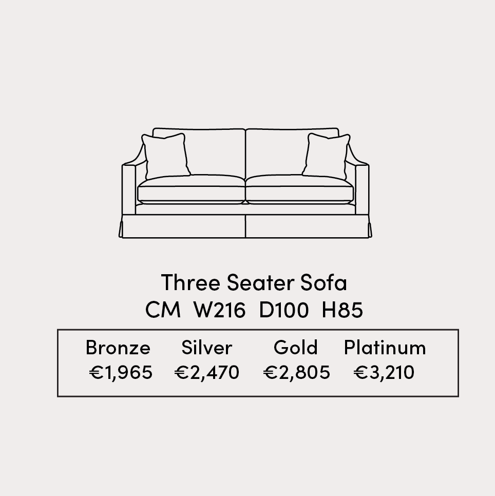 Henry 3 Seater Sofa