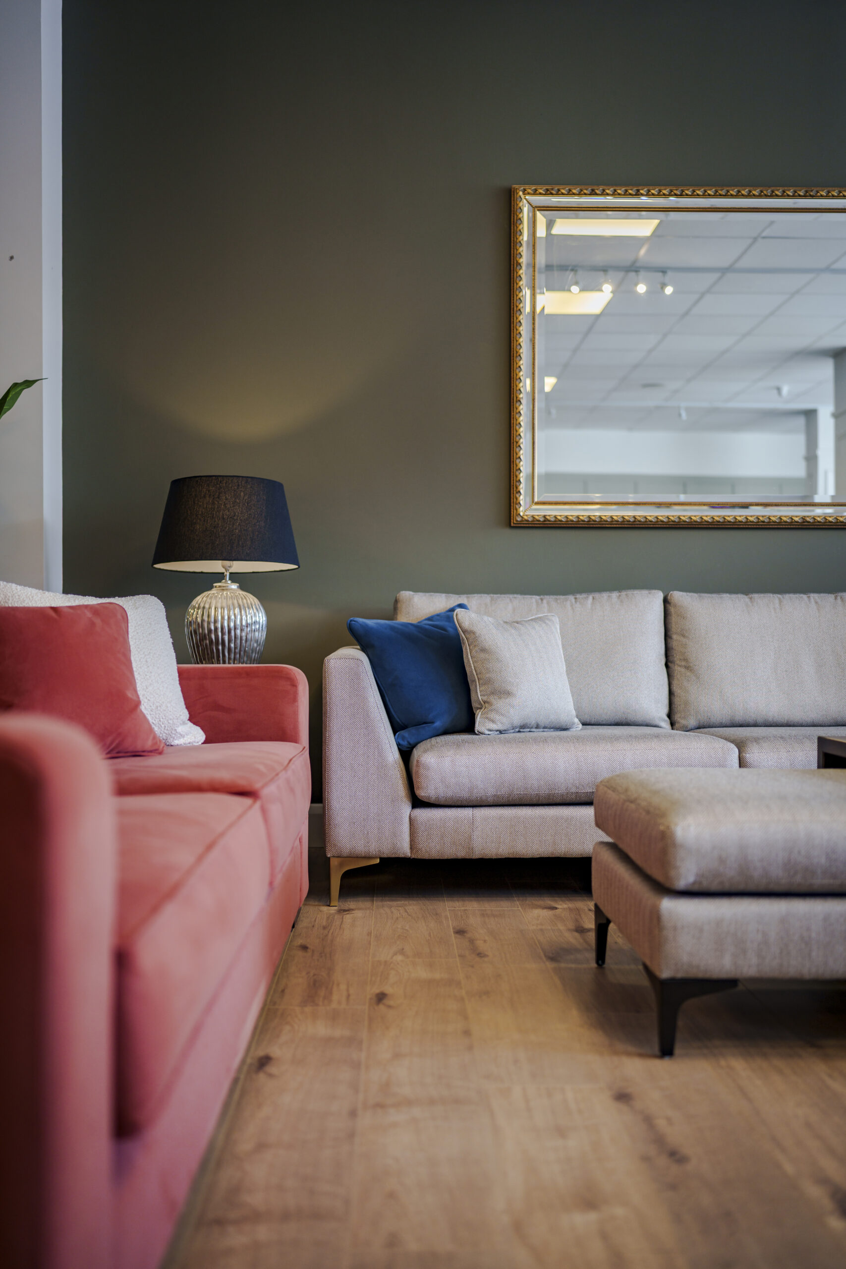 A Finline armchair, handcrafted to order