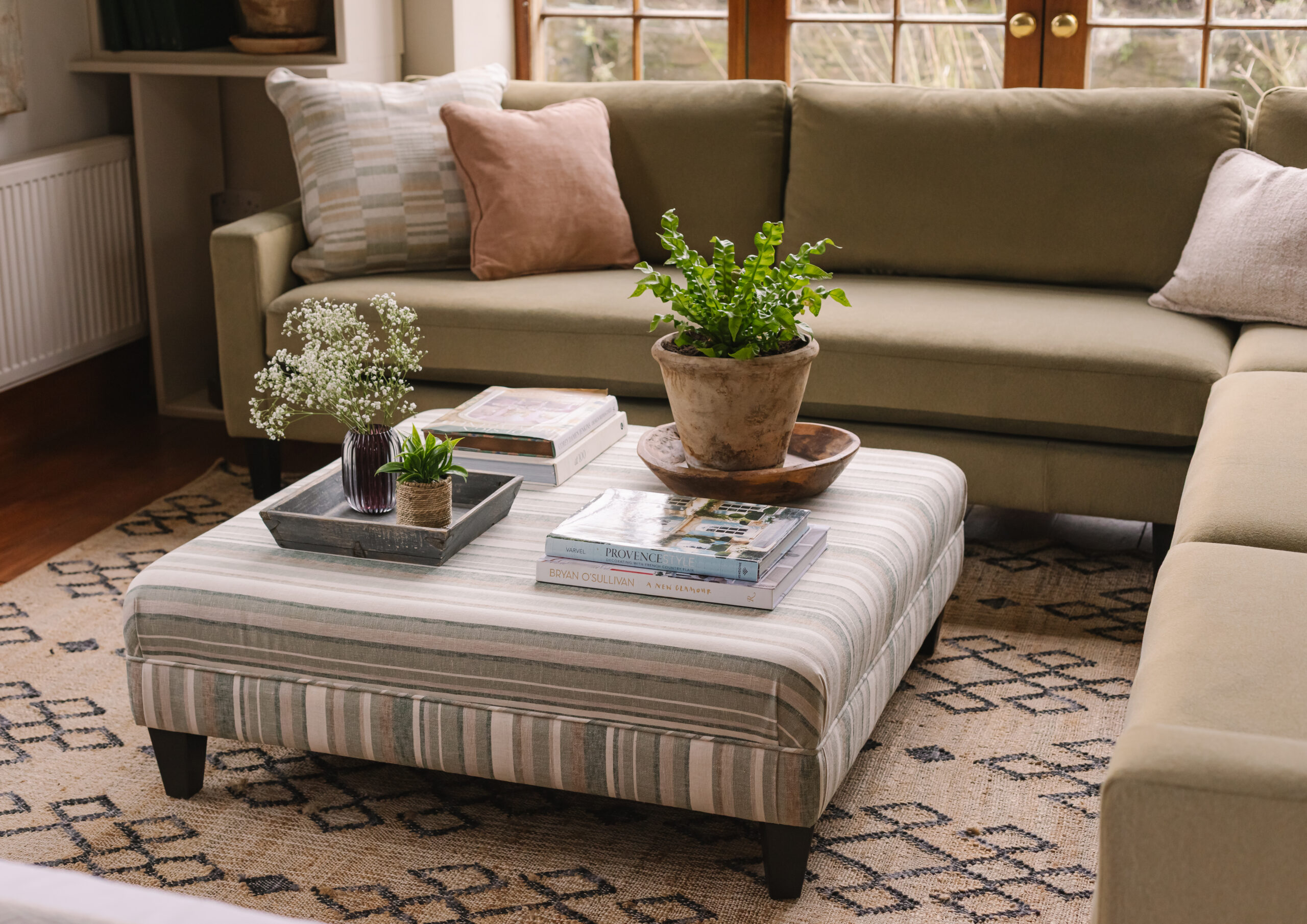 The Heidi Corner Sofa handcrafted in the Co. Laois workshop.